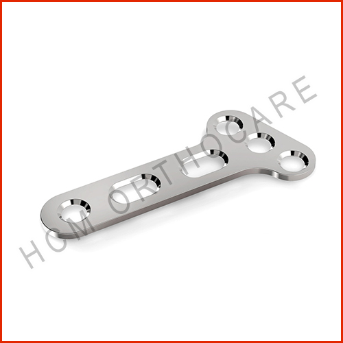 3.5-mm-t-plate-oblique-angle - HCM Ortho LCP DISTAL RADIUS T PLATE 3.5MM NARROW RIGHT ANGLED HEAD 3 HOLE